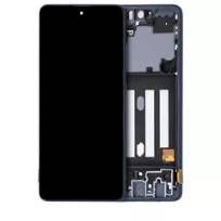 S30 Prism Cube Black Samsung Galaxy A51 5G (A516 / 2020) (Non-Verizon 5G UW Frame) (6.46")  OLED Assembly With Frame (Aftermarket Plus)