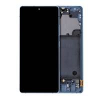 Refurbished Prism Cube Blue Samsung Galaxy A71 5G (A716U / 2020) OLED Assembly With Frame