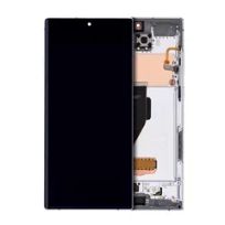 Refurbished Aura White Samsung Galaxy Note 10 Plus / 5G OLED Assembly With Frame
