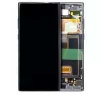 Service Pack Aura Black Samsung Galaxy Note 10 Plus / 5G OLED Assembly With Frame