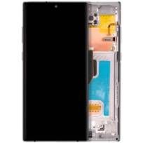 S30 Silver Samsung Galaxy Note 10 Plus / 5G  (Aura Glow / Silver) OLED Assembly With Frame (Aftermarket Plus)