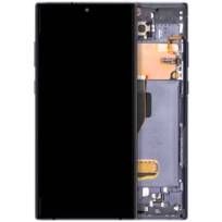 S30 Aura Black Samsung Galaxy Note 10 Plus / 5G  OLED Assembly With Frame (Aftermarket Plus)