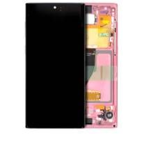 S30 Aura Pink Samsung Galaxy Note 10  OLED Assembly With Frame (Aftermarket Plus)