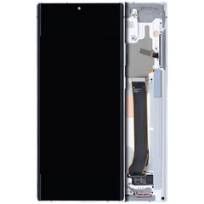 S30 Mystic White Samsung Galaxy Note 20 Ultra 5G  OLED Assembly With Frame (Aftermarket Plus)