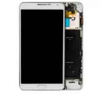 Refurbished White Samsung Galaxy Note 3  (Verizon / Sprint) OLED Assembly With Frame