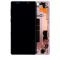 Refurbished Alpine White Samsung Galaxy Note 9 OLED Assembly With Frame
