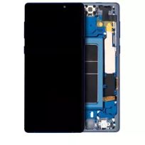 Refurbished Ocean Blue Samsung Galaxy Note 9 OLED Assembly With Frame