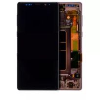 Service Pack Metallic Copper Samsung Galaxy Note 9 OLED Assembly With Frame