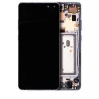 Service Pack Majestic Black Samsung Galaxy S10 5G OLED Assembly With Frame
