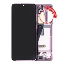 Service Pack Cloud Pink Samsung Galaxy S20 5G (Verizon 5G UW Frame Only) OLED Assembly With Frame