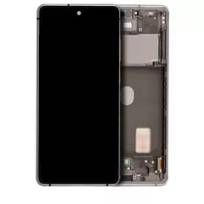 Refurbished Cloud White Samsung Galaxy S20 FE 4G / 5G OLED Assembly With Frame