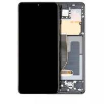 Blemish Cosmic Black Samsung Galaxy S20 Plus 5G (Compatible With All Carriers) (Blemish: Grade B) OLED Assembly With Frame