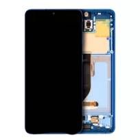 Service Pack Aura Blue Samsung Galaxy S20 Plus 5G OLED Assembly With Frame