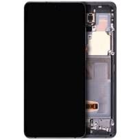 S30 Cosmic Gray Samsung Galaxy S20 Ultra 5G  OLED Assembly With Frame (Aftermarket Plus)
