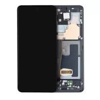 Refurbished Cosmic Black Samsung Galaxy S20 Ultra 5G OLED Assembly With Frame