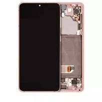 Refurbished Phantom Pink Samsung Galaxy S21 5G OLED Assembly With Frame