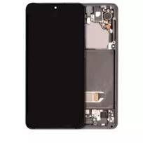 Refurbished Phantom Gray Samsung Galaxy S21 5G OLED Assembly With Frame