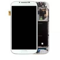 Refurbished White Samsung Galaxy S4 (I337 / M919) (AT&T & T-Mobile / Straight Talk) OLED Assembly With Frame