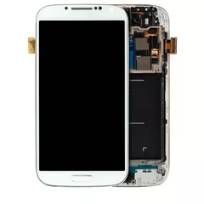 Refurbished White Samsung Galaxy S4 (I545 / L720 / R970) (Verizon & Sprint) OLED Assembly With Frame