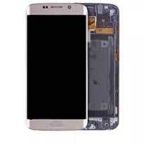Service Pack Gold Samsung Galaxy S6 Edge (CDMA: Verizon / Sprint) OLED Assembly With Frame