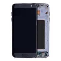 S30 Samsung Galaxy S7 Edge (All US Models / G935A)  OLED Assembly With Frame (Aftermarket Plus)