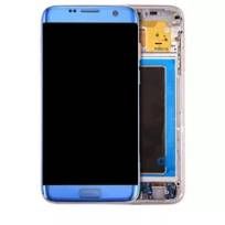 Service Pack Blue Samsung Galaxy S7 Edge (All US Models / G935A) OLED Assembly With Frame