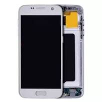 S30 Silver Titanium Samsung Galaxy S7 (All US Models)  OLED Assembly With Frame (Aftermarket Plus)