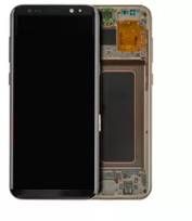 S30 Maple Gold Samsung Galaxy S8 Plus  OLED Assembly With Frame (Aftermarket Plus)