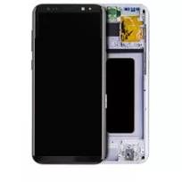 S30 Gray Samsung Galaxy S8 Plus  (Gray / Violet) OLED Assembly With Frame (Aftermarket Plus)