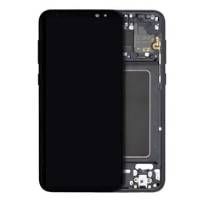 Refurbished Midnight Black Samsung Galaxy S8 Plus OLED Assembly With Frame