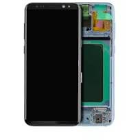 Service Pack Coral Blue Samsung Galaxy S8 Plus OLED Assembly With Frame