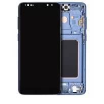 Service Pack Coral Blue Samsung Galaxy S9 Plus OLED Assembly With Frame