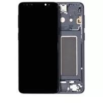 Service Pack Midnight Black Samsung Galaxy S9 OLED Assembly With Frame