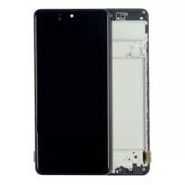 S30 Celestial Black Samsung Galaxy M51 (M515 / 2020)  OLED Assembly With Frame (Aftermarket Plus)