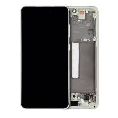 Refurbished Olive Samsung Galaxy S21 FE 5G (US & International)  (Olive Green) OLED Assembly With Frame