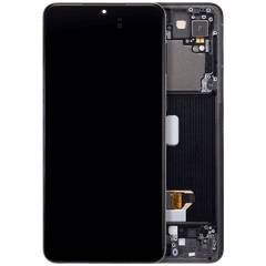 S30 Phantom Black Samsung Galaxy S21 Plus 5G  OLED Assembly With Frame (Aftermarket Plus)