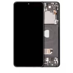 Service Pack Phantom Black Samsung Galaxy S21 Plus 5G OLED Assembly With Frame