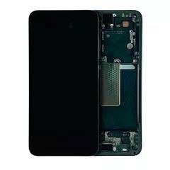 Refurbished Phantom Black Samsung Galaxy S23 5G (US & International) OLED Assembly With Frame