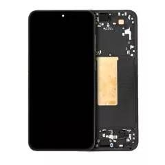 Refurbished Phantom Black Samsung Galaxy S23 Plus (US & International) OLED Assembly With Frame