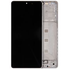 Refurbished White Xiaomi Redmi Note 13 OLED Assembly With Frame