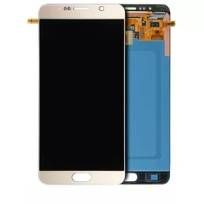 S30 Gold Platinum Samsung Galaxy Note 5 OLED Assembly Without Frame (Aftermarket Plus)