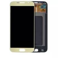 Refurbished Gold Titanium Samsung Galaxy S6 OLED Assembly Without Frame