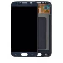Refurbished Black Sapphire Samsung Galaxy S6 OLED Assembly Without Frame