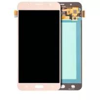 S30 Gold Samsung Galaxy J7 / J7 Duo (J710 / 2016)  OLED Assembly Without Frame (Aftermarket Plus)