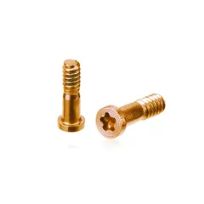 Gold iPhone 8 / 8 Plus / SE (2020) / SE (2022) (10 Pack) Pentalobe Screws