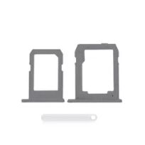 White Samsung Galaxy Tab S2 8.0" (T715 / T719) (3G Version) (2 Piece Set) Sim And SD Card Tray