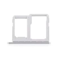 Silver LG Q6 (M700) Sim Card + SD Card Tray