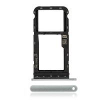 Hazy Silver Motorola Moto G Power (XT2117 / 2021) (Genuine OEM) Sim Card Tray