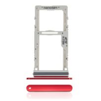 Red LG Velvet Sim Tray