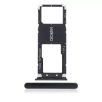 Black Alcatel 3C (5026 / 2018) Single Sim Card Tray
